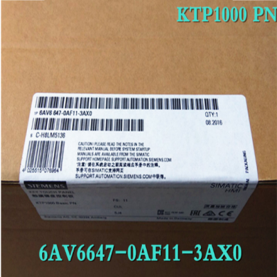 Original 6AV66470AF113AX0 SIMATIC HMI, 6AV6647-0AF11-3AX0 Touch Panel ,10 Inch TFT, 256 colors