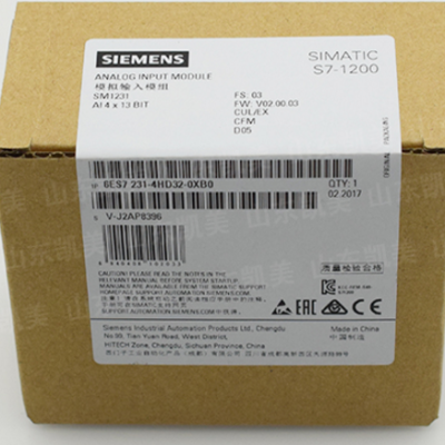 Original SIMATIC Analog Input Module 6ES7231-4HD32-0XB0