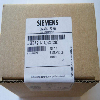 SIMATIC S7-200, CPU 224, 6ES7214-1AD23-0XB0 ,COMPACT UNIT, DC POWER SUPPLY 14 DI DC/10 DO DC,