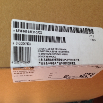 Original 6AV6647-0AE11-3AX0 SIMATIC HMI KTP1000 Basic Panel