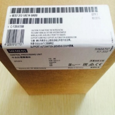 Original 6ES73121AE140AB0 SIMATIC S7-300 CPU