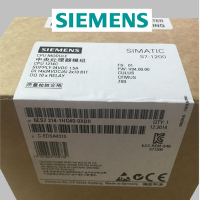 Original 6ES72141HG400XB0 SIMATIC S7-1200 CPU